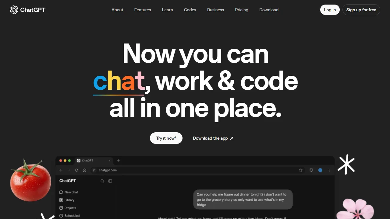 ChatGPT preview