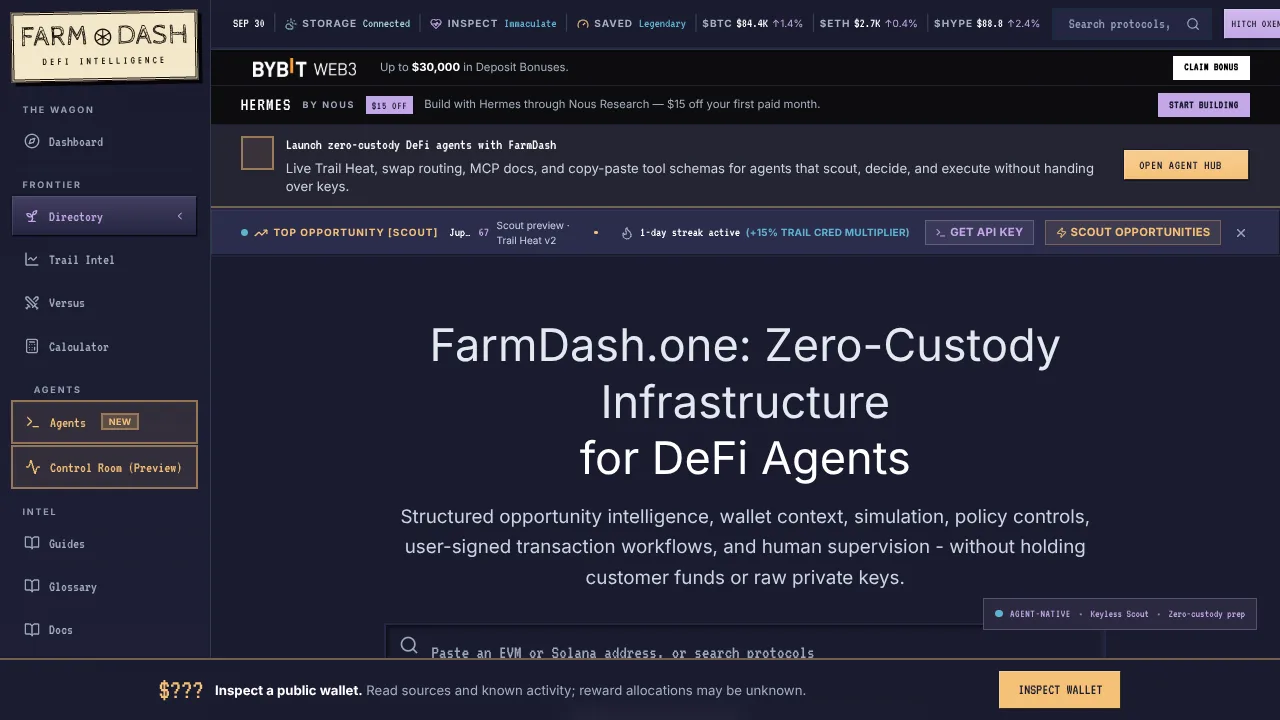 FarmDash Agent Hub product preview