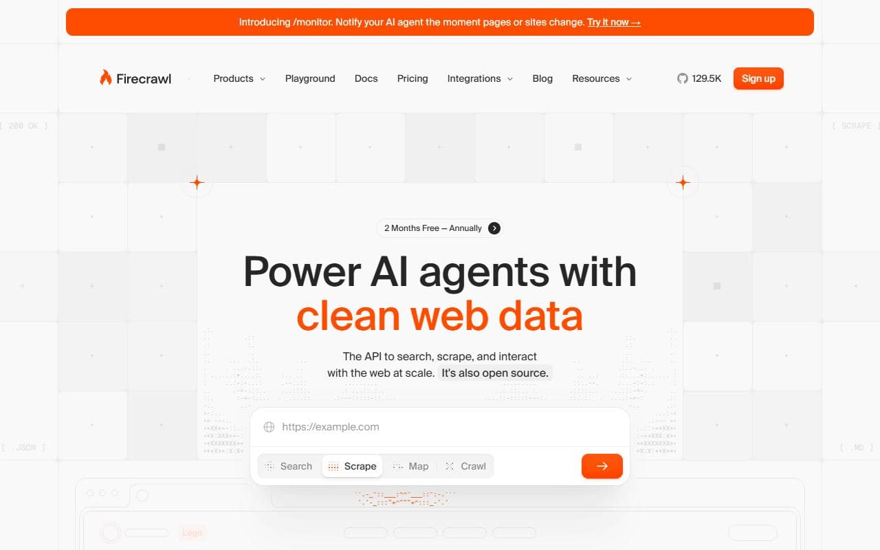 Screenshot of Firecrawl - UTILITIES tool built with OpenClaw