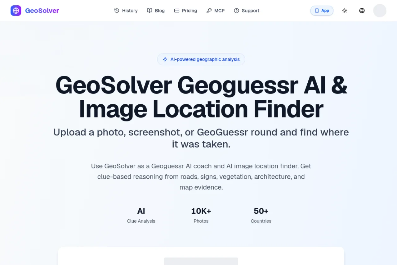 GeoSolver product preview