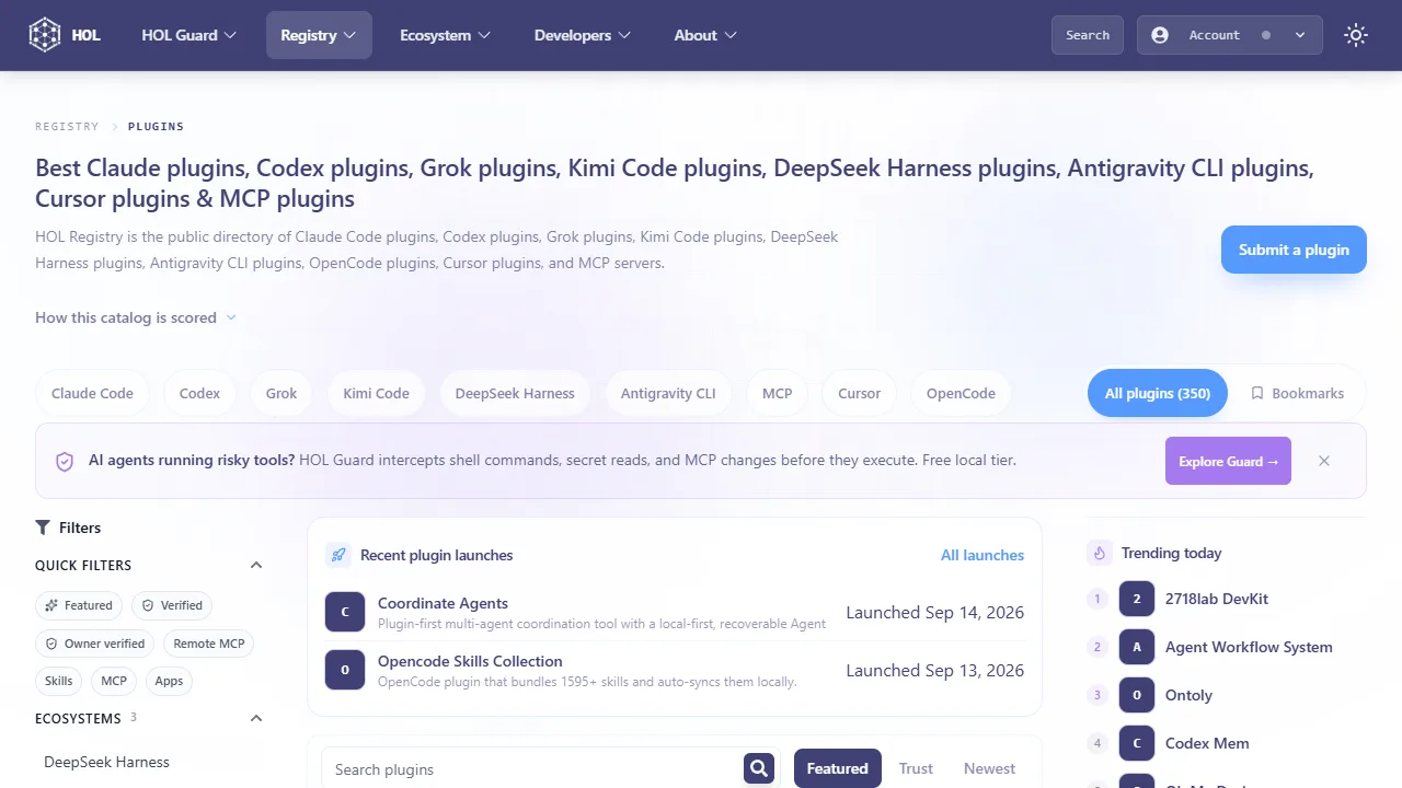 HOL Plugins preview