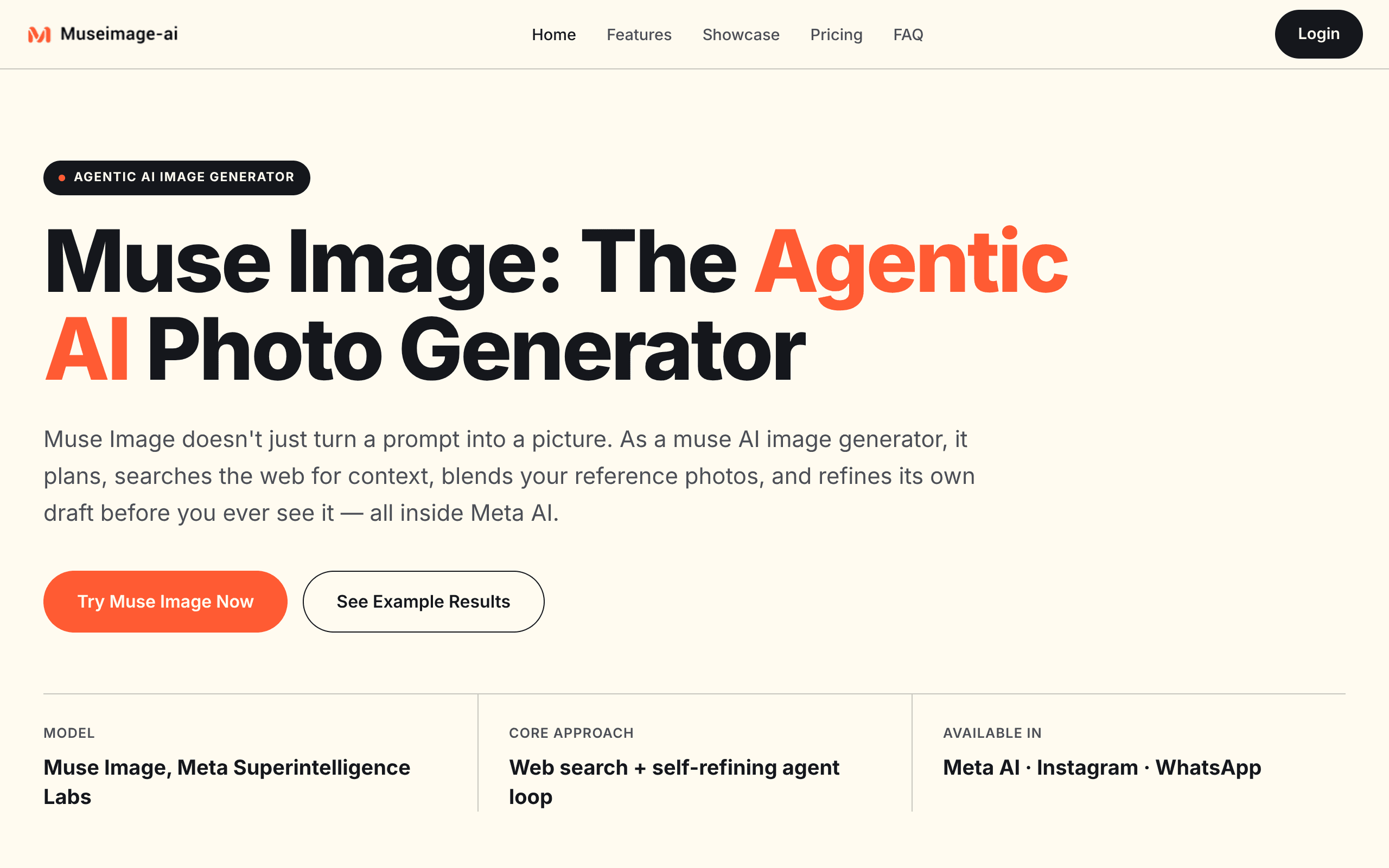 Screenshot of Muse Image - PRODUCTIVITY tool built with OpenClaw