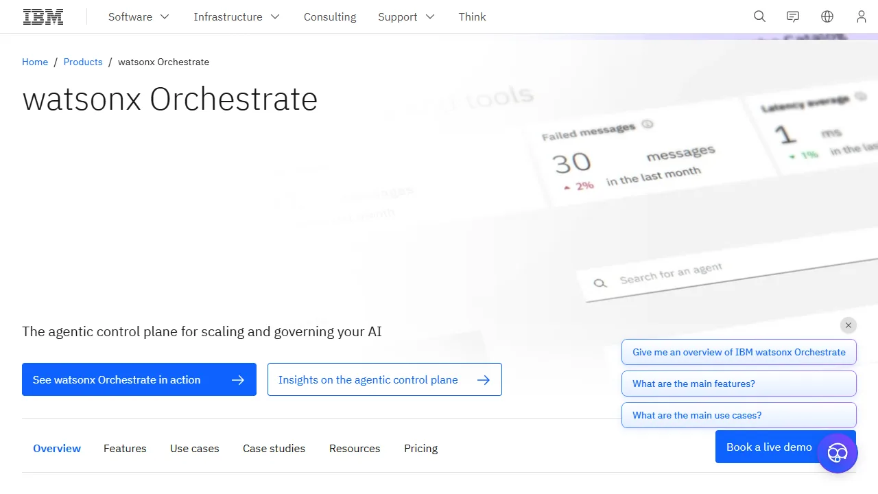 IBM watsonx Orchestrate preview