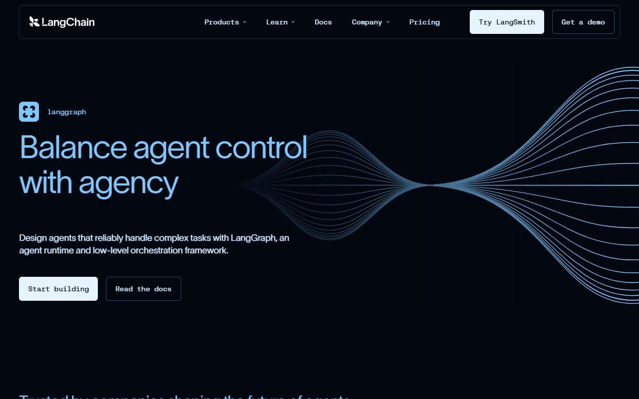 Screenshot of LangGraph - AUTOMATION tool built with OpenClaw