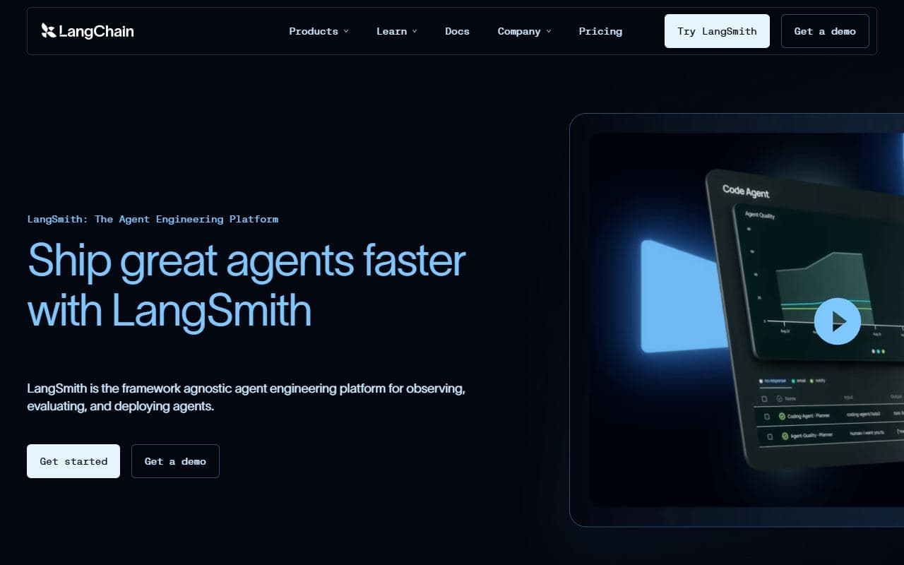 Screenshot of LangSmith - MONITORING tool built with OpenClaw