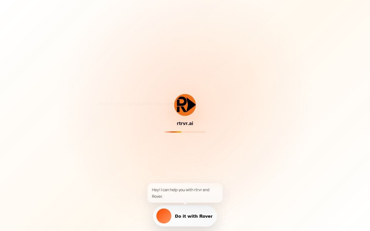Screenshot of rtrvr.ai - AUTOMATION tool built with OpenClaw