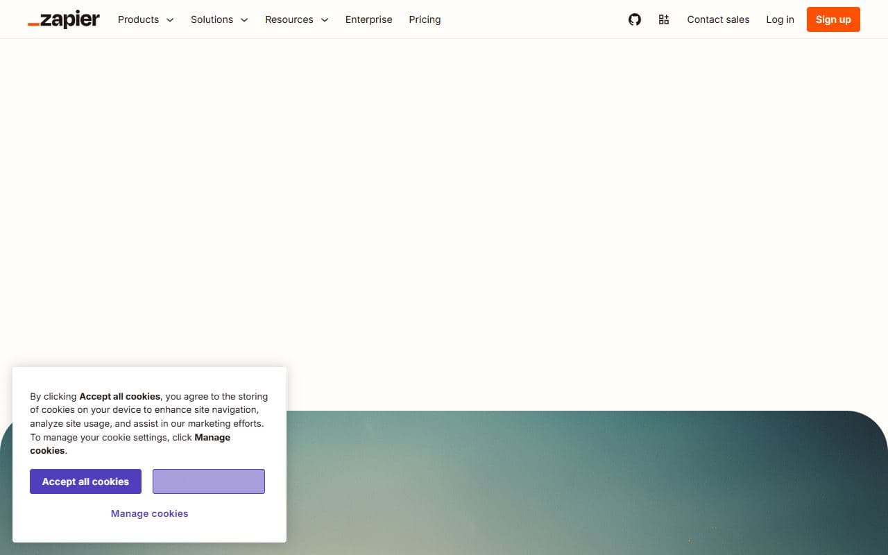 Screenshot of Zapier Agents - AUTOMATION tool built with OpenClaw